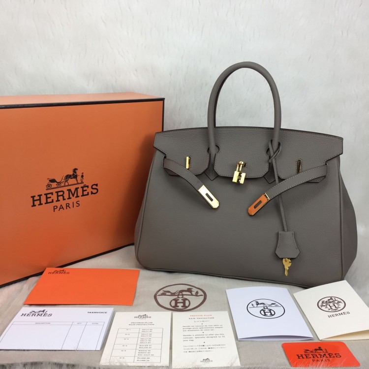 HERMES BİRKİN 35 CM KUM RENGİ ALTİN